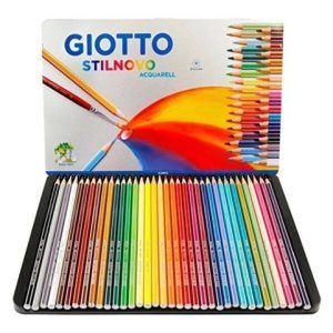 Lapices Giotto Stilnovo Acuarelables !! Lata X 36 Colores