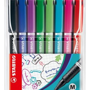 Microfibras Stabilo Sensor Set X 8 Colores