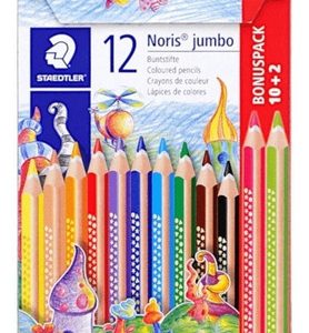 Lápices De Color Staedtler Noris Jumbo Pack 12 Colores