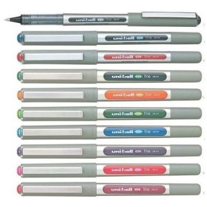 Roller Uni-ball Ub157 Tinta Líquida Colores Pack X10 Color
