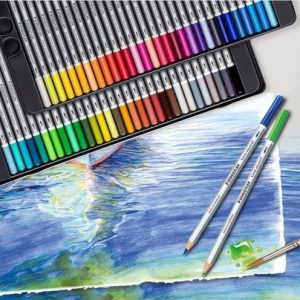 Lápices Acuarelables Staedtler Karat 60 Colores Intensos Y Vibrantes