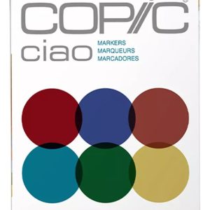 Marcadores Copic Ciao Tonos Joya Estuche 6 Doble Punta Alcohólicos