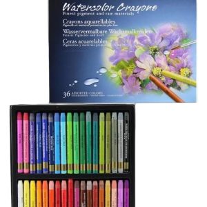 Crayones Acuarelables Mungyo Gallery 36 Colores Multicolor
