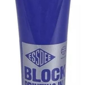 Tinta Xilografía Essdee Al Agua Azul 100 Ml Compatible Linóleo