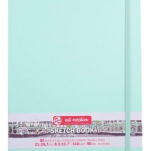 Libreta Art Creation Menta Fresca 21x30cm 140gr 80hjas. Color Verde