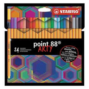 Microfibra Stabilo Point 88 Arty Estuche X 24 Carton
