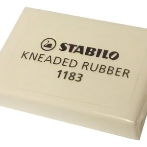 Goma Amasable Stabilo Kneaded Rubber Para Lápiz De Color Cuadrada