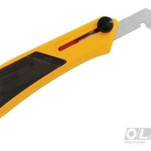 Cutter Industrial Olfa Pc-l Amarillo Ancho Hoja 1.1cm Traba Seguridad