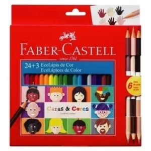Lapices De Colores Faber Castell X 24 Colores Trazo