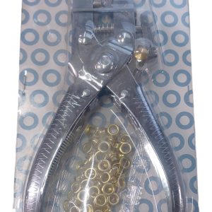 Perforadora Asb Tb-500-402 Ojalilladora Pinza 5mm Plateado