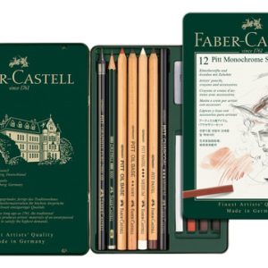 Juego Lápices Pitt Monochrome Est. X12