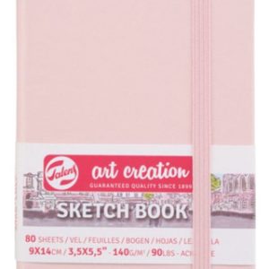 Libreta Art Creation Rosa Pastel 9x14cm 140gr 80hjas. Color Rosado