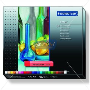 Pasteles Suaves Staedtler Karat 24 Colores Cuadrados No Tóxicos