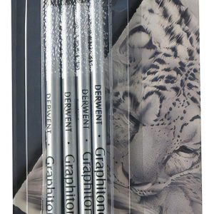 Lápices Grafito Acuarelables Derwent Set 4 Unidades Modelos 2b 4b 6b 8b