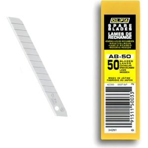 Repuesto Olfa Ab - 50 / 9mm X 50 Cuchillas Microcentro