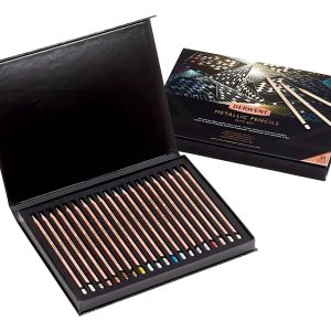 Lápices Metálicos Derwent 20 Aniversario Set 20 Colores