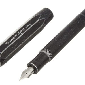 Lapicera Pluma Kaweco Al Sport Stone Negro Carga