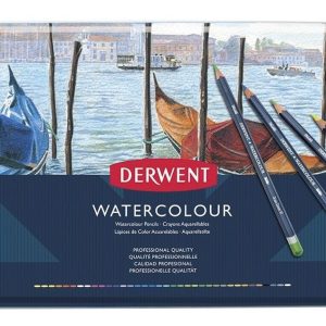 Lápices Acuarelables Derwent Watercolour 36 Colores Artísticos