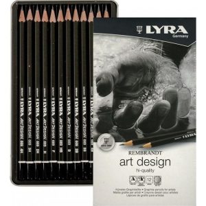 Lapiz Lyra Rembrandt Art Design Graduaciones Lata X 12 Unid Grafito