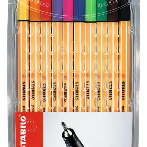 Rotuladores Stabilo Point 88 Punta Fina 0.4mm Set 10 Colores