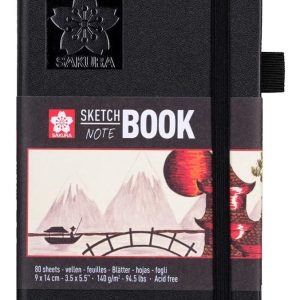 Sakura Sketchbooks 9x14 80 Hojas Lisas Unidad X 1 14cm X 9cm