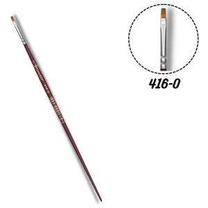 Pincel Condor 416 Chato Pelo Marta N 0 Chto 0 Marrón