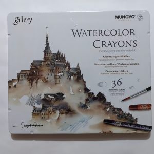 Crayones Acuarelables Mungyo Mac 36t Cera Cono 36 Colores