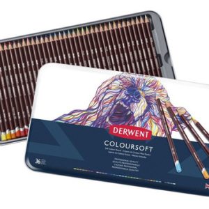 Lápices De Colores Coloursoft Derwent Set 36