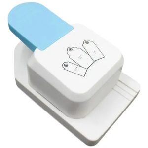 Sacabocado Caladora Asb Perforadora Papel 3 Tamaños Etiquetas Blanco