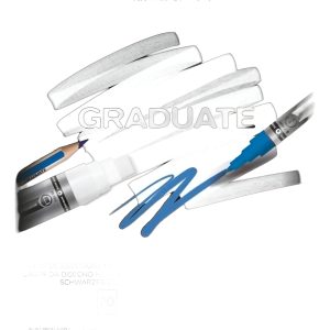 Papel De Dibujo Canson Negro A4 120g 20 Hojas Graduate Noir