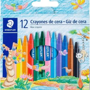 Crayones De Cera Staedtler 12 Colores