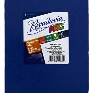 Cuaderno N3 Arana Rivadavia Abc Azul Ray 50h