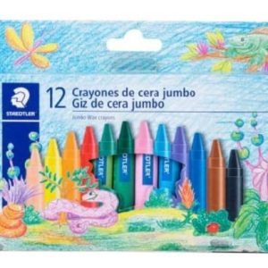 Crayón De Cera Jumbo X 12 Colores Staedtler
