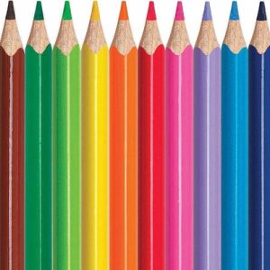 Lápiz De Colores Triangulares Con Mapeo De 12 Colores Color Peps Classico