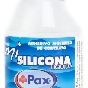 Silicona Líquida Transparente Pax Adhesiva 250ml Madera Tela