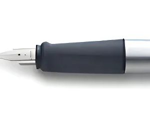 Lapicera Lamy Nexx Rosa Pastel Medium Plateado Carga