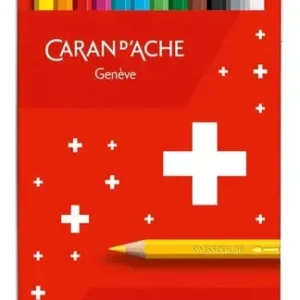Juego De Lapices Caran D´ache Swisscolor Permanente X12 Surtidos