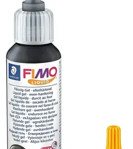 Staedtler Fimo Gel Líquido Negro Secado Horno 50ml Manualidades