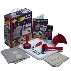 Kit Grabado Essdee E Impresion En Linoleo. Origen Inglaterra