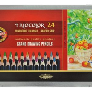 Lapices Koh-i-noor Triocolor Triangular X 24 Unidades