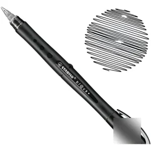 Stabilo Black Lapicera Roller Negro Medium