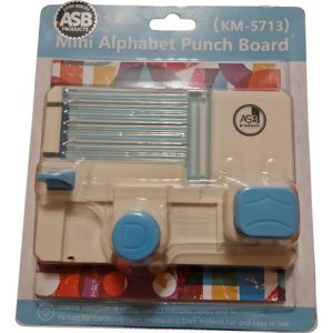 Tablero Corte Abecedario 3.8 X 6.4 Cm Letras Numeros