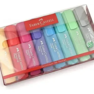 Resaltador Faber Castell Text 46 Pastel Pack X 8