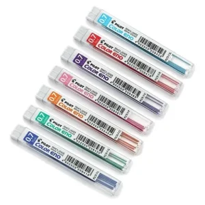 Minas Pilot Color Eno 0.7 Mm Todos Los Colores X Tubo