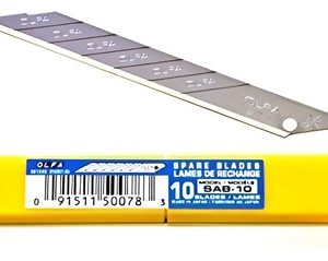 Olfa Cuchilla Sab-10 X 10 Repuestos
