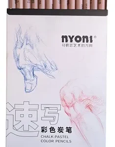 Lapices Tiza Pastel X 13 Colores Nyoni