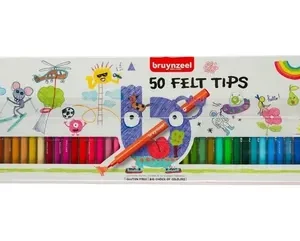 Marcadores Bruynzeel X 50 Colores