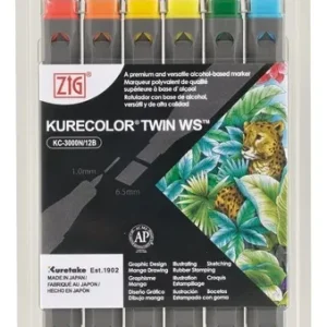 Kurecolor Marcadores Twin Ws X 12 Kc 3000
