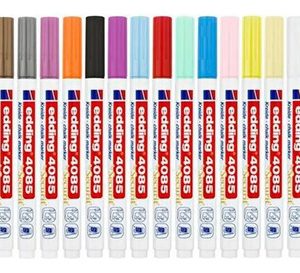 Marcador Edding 4085 Tiza Liquida X Unidad