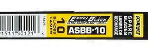 Hojas De Repuesto Olfa Asbb-10 9mm Pack 10 Unidades